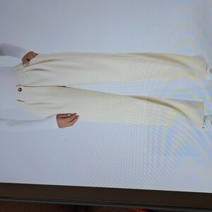 XLARGE    HALARA CORDUROY PLICATED CASUAL PANTS